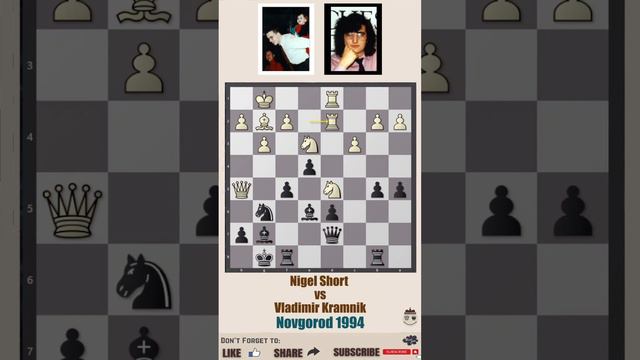 Plain Chess 63 || Nigel Short vs Vladimir Kramnik, Novgorod 1994 @chessbuddies #chessbuddies