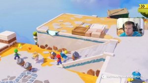 Mario + Rabbids Искры Надежды прохождение #21 — ПостГейм ГУМБА ГИГАНТ