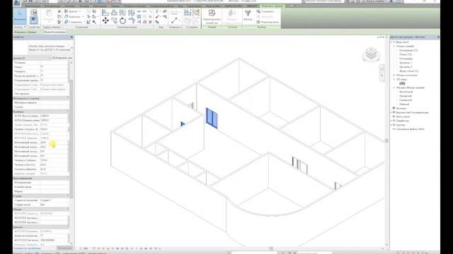Изменение размеров BIM модели двери ФОТОТЕХ смотреть онлайн