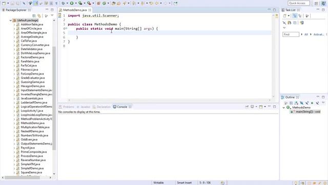 Java Lesson 11.1 - Methods
