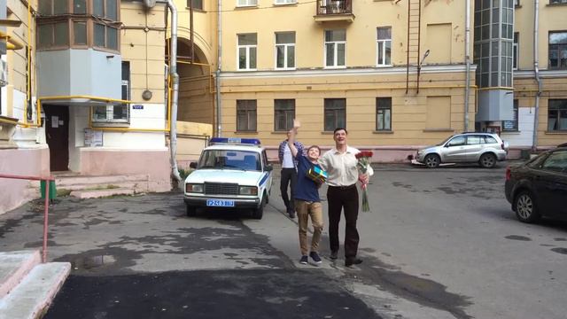 Съёмки для первого канала