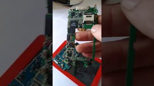 Палладий из смд конденсаторов из мобильных телефонов.