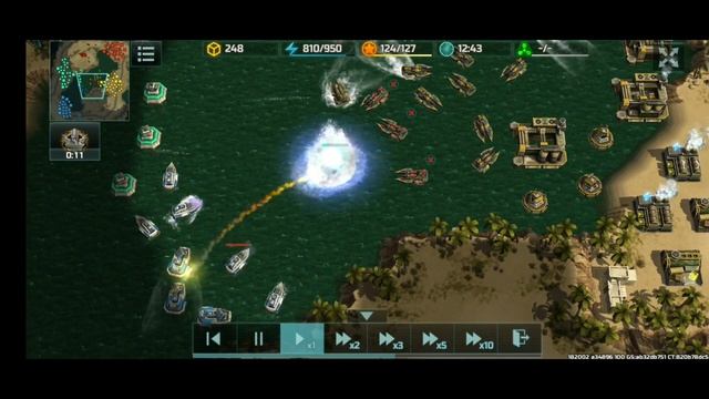 Бой 2х2.Игра Мамонтом|Playing Mammoth|Art of war 3 смотреть онлайн