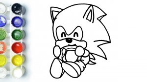 COMO DIBUJAR A SONIC exe KAWAII paso a paso