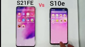 Samsung S21FE 5G vs S10e | speed test ?