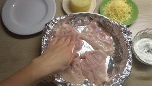 Курица по-гавайски с ананасами