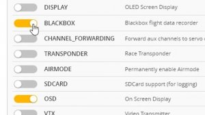 Betaflight - начальная настройка