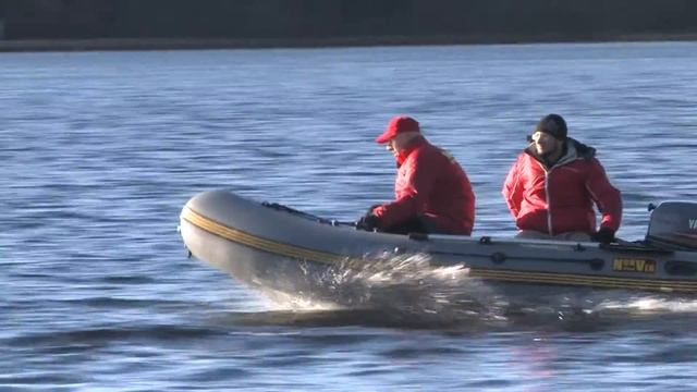 Скоростной тест надувной моторной лодки "Норвик 360" смотреть онлайн