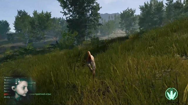 Спинозавр против трех Гигантозавров в игре The Isle