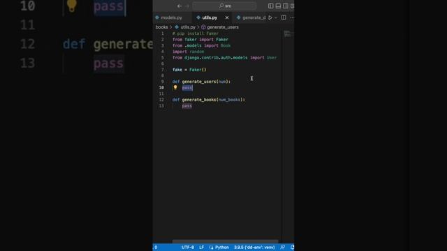 ?  Django models DUMMY DATA generator with Faker & custom management commands ?