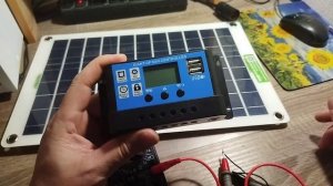 Сонячна панель 100Вт і контроллер на 100А із AliExpress, чи знову обманули китайці?