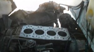 Сибирский грузовой #7  Меняю гильзы и снимаю двигатель FOTON