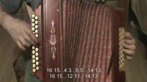 Иволга с нотами в цифрах