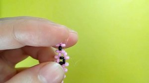 АКСОЛОТЛЬ Кольцо  из бисера в технике крестик