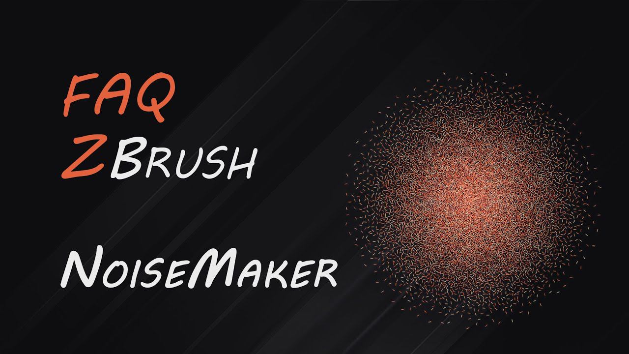 Процедурный шум NoiseMaker ZBrush  FAQ-10