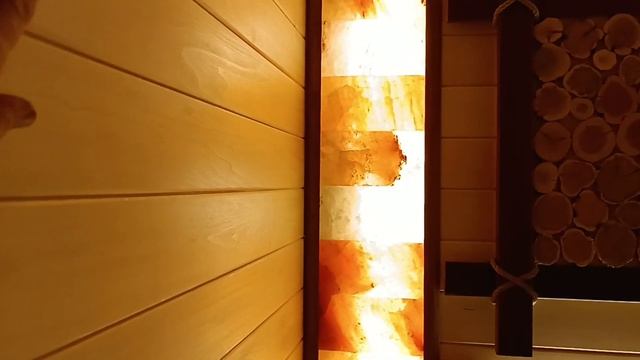 Отделка бани, гималайская соль и можжевельник