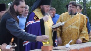 Епископ Кинешемский и Палехский Иларион совершил чин закладки храма на "ДХЗ"