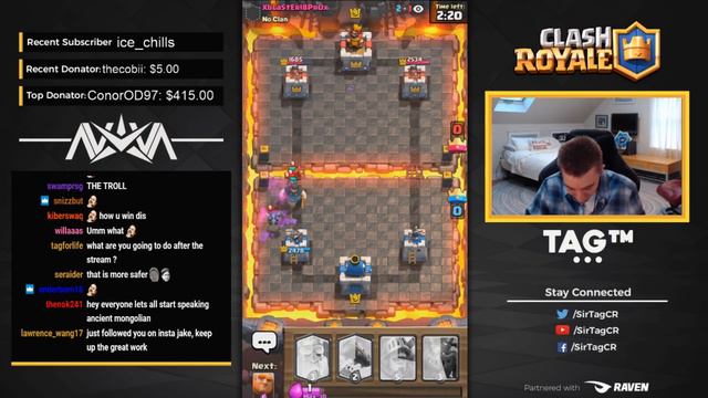 DESTROYS MORTAR BAIT DECKS! Best Giant 12 Win Deck — Clash Royale смотреть онлайн