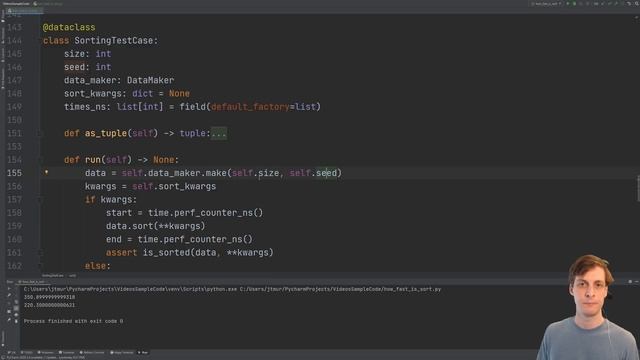 How Fast is Python's Sort? Performance Testing смотреть онлайн