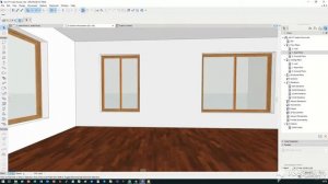 модель дома в archicad