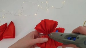 Банты на елку МК/ DIY Bows on Christmas tree