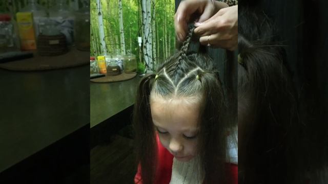 красивая причёска
