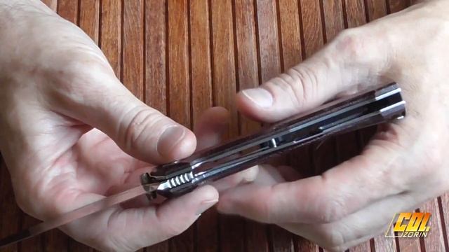 Realsteel "Rokot" CUSTOM. Накладки микарта бургунди от Ивана Брагинца. смотреть онлайн