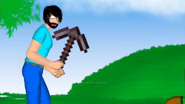 Steve Love Alex Stuck - Minecraft Anime (FIXED) смотреть онлайн