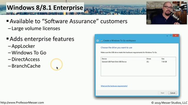 An Overview of Windows 8 and 8.1 - CompTIA A+ 220-1002 - 1.2 смотреть онлайн