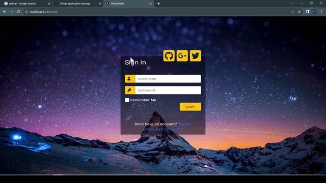 Login with GitHub Application Using Angular and Spring Boot - Step-by-Step Tutorial смотреть онлайн