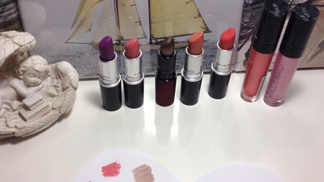 Мои помады Mac, Kiko, Nouba, Rimel смотреть онлайн