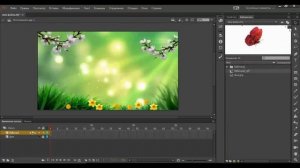 Вставка изображения в программе Adobe Animate (Flash) Быстрый способ создания анимированной открытк