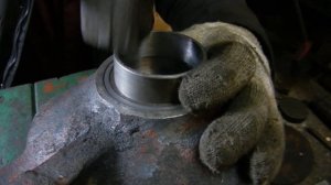 Ремонт переднего моста Terex.Восстановление посадки поворотного кулака.