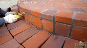 Затирка для клинкерной брусчатки Quick mix Tubag PFN технология нанесения затирки PFN
