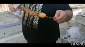 Обжиг тандыра, готовим и коптим в тандыре.