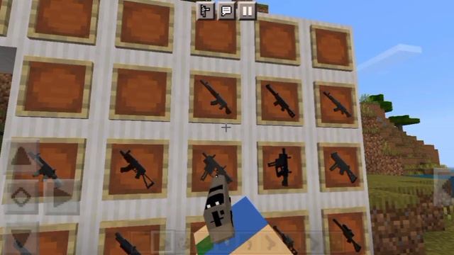 САМЫЙ ЛУЧШИЙ МОД НА 3Д ОРУЖИЕ В МАЙНКРАФТ ПЕ 1.19 смотреть онлайн