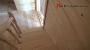 Дом баня с мансардой (10х8) м Баня Строительство.ру