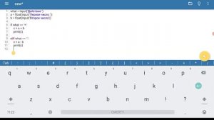 Как сделать калькулятор на Pydroid 3.
