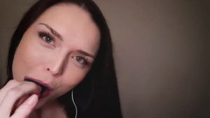 ASMR Lollipop licking + wet mouth sounds