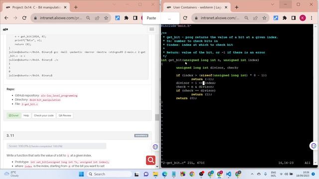 0x14. C - Bit manipulation. #Bit manipulation #cprogramming #alx