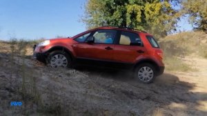 Sunday tourist off-road crossover Fiat sedici 4x4. Niedzielny turystyczny off-road Fiat sedici 4x4