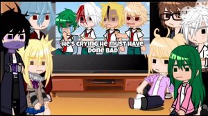 Pro Heroes,LOV and parents react to Exam Results 😮🤯|| mha/bnha || Gacha life || my AU ||