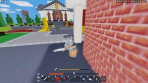 Играем с Другом в BedWars Roblox !