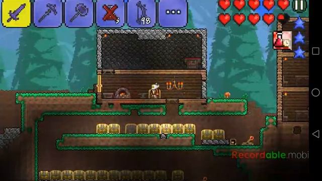 LP. Terraria Mobile l Данж Скелетрона и Зельеварение!!!! #5 смотреть онлайн