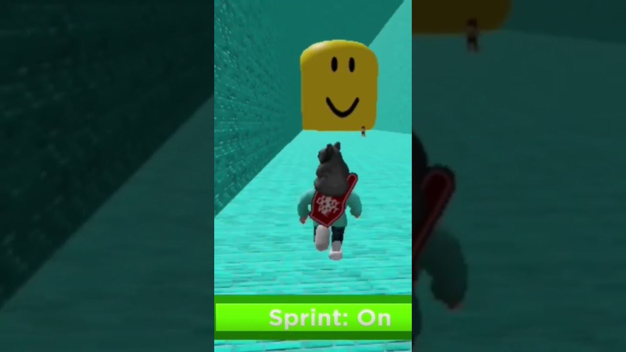 ЗА МНОЙ ГОНИТСЯ ГИГАНТСКАЯ ГОЛОВА НУБИКА! thenoobaparition roblox