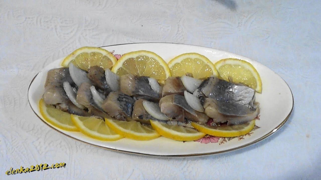 Только так Мариновать Малосольную Селёдку