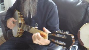 Semi Fretless Clawhammer Banjo- Demo #1