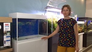 Аквариум с тумбой GLOSSY 80