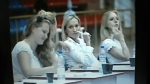 Аверина Арина (лента) и Аверина Дина (булавы)