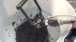 Нанесение мастики Адем 2 аппаратом Graco T Max
